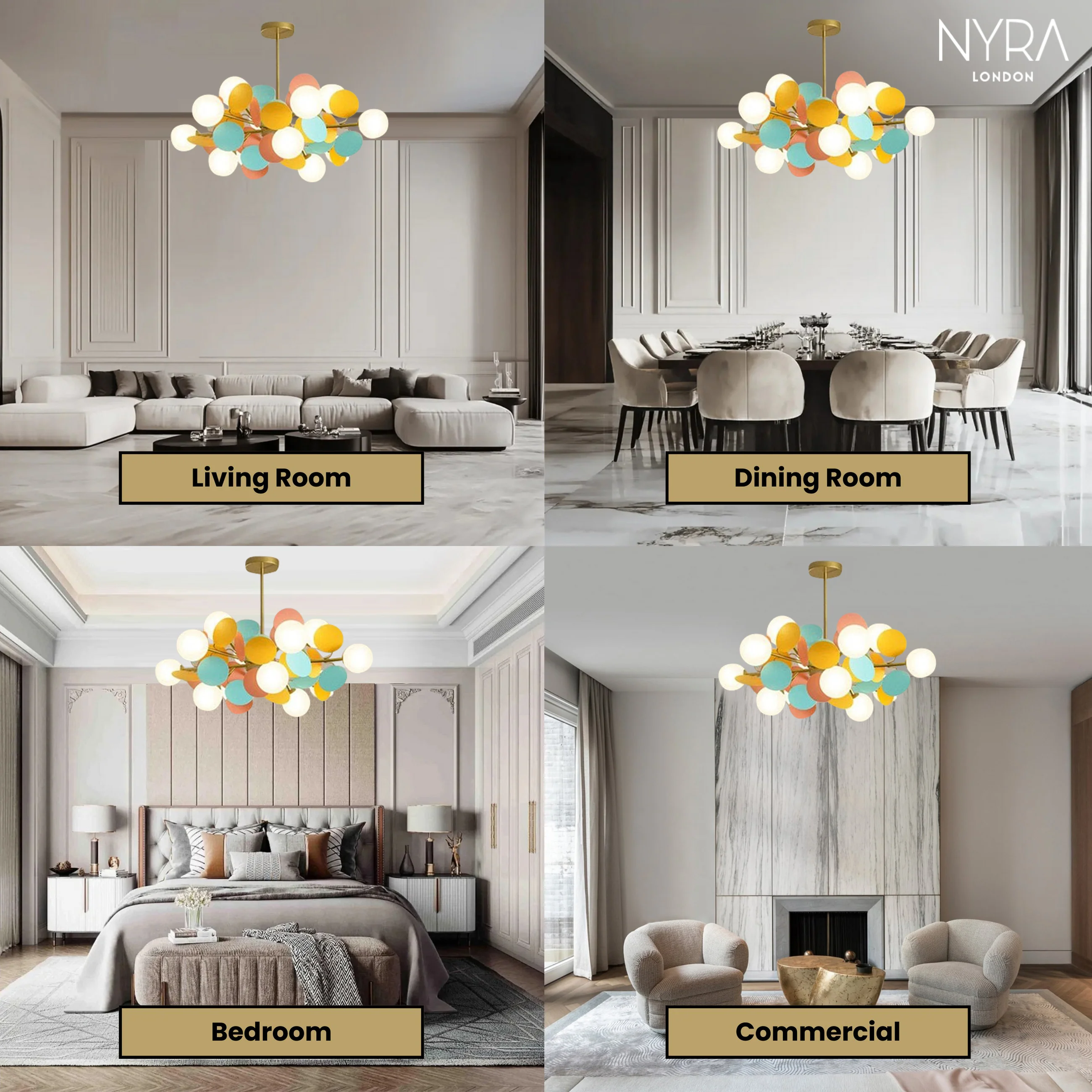 Rainbow Chandelier - Image 3