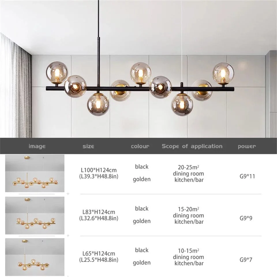 Customisable Visage chandelier - Image 17