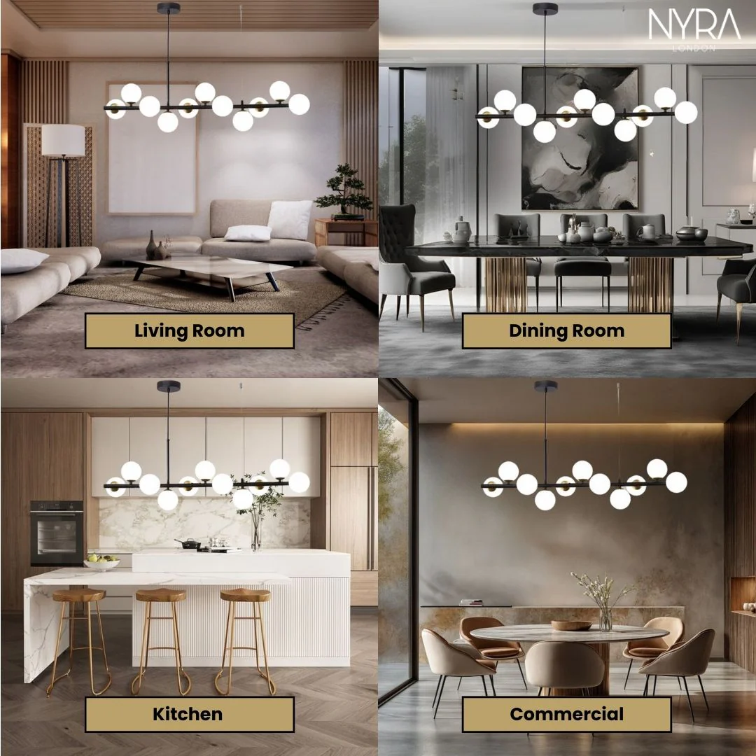 Customisable Visage chandelier - Image 4