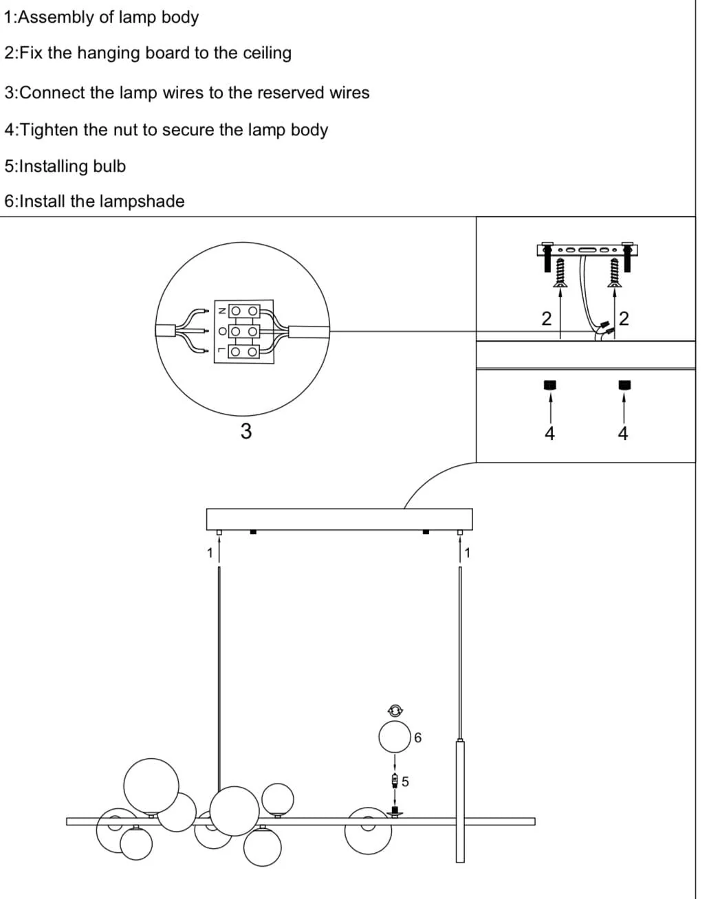 Amelia Glass Chandelier - Image 28