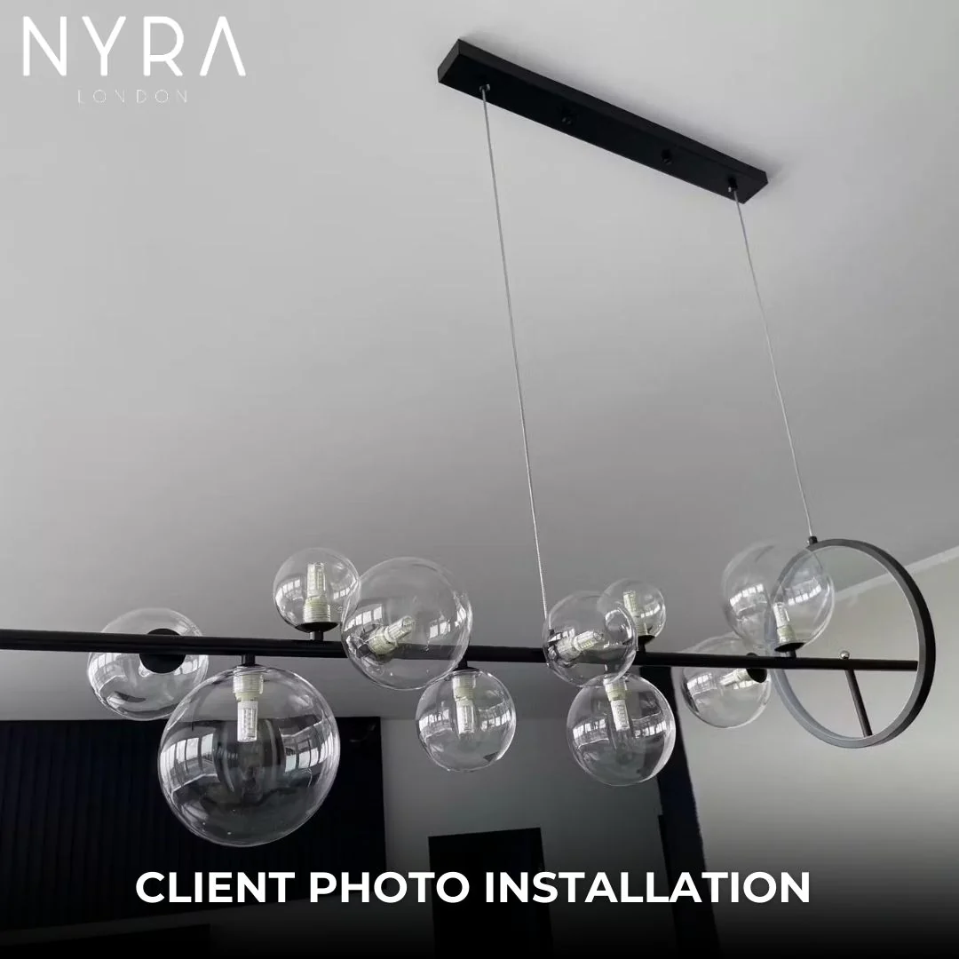Amelia Glass Chandelier - Image 6