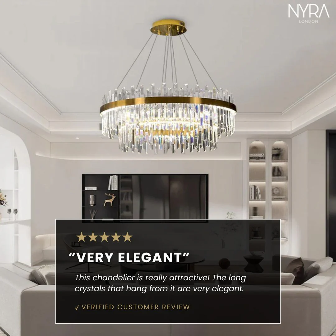 Orion Crystal Chandelier - Image 6