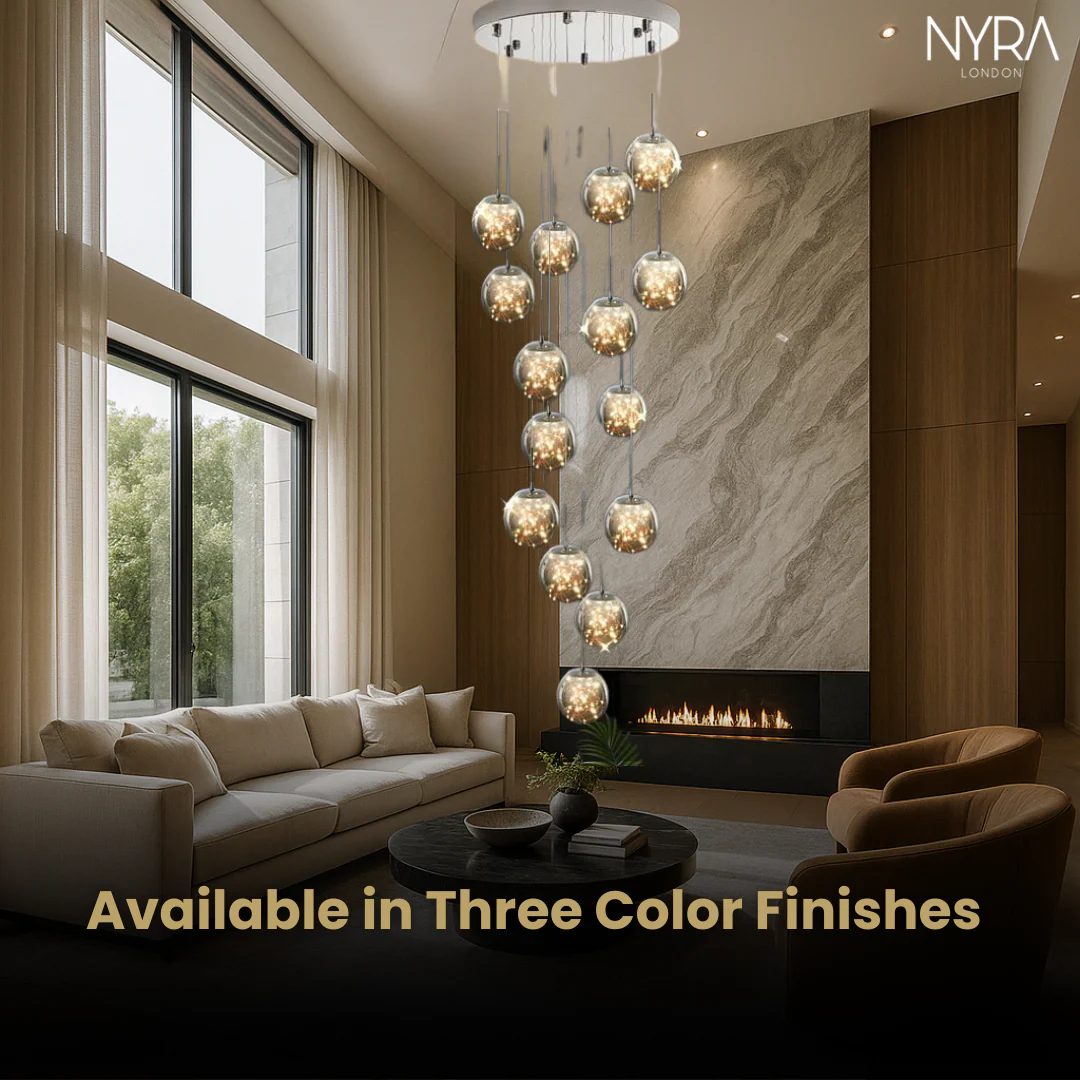 Bella Glass Ball Chandelier - Image 8