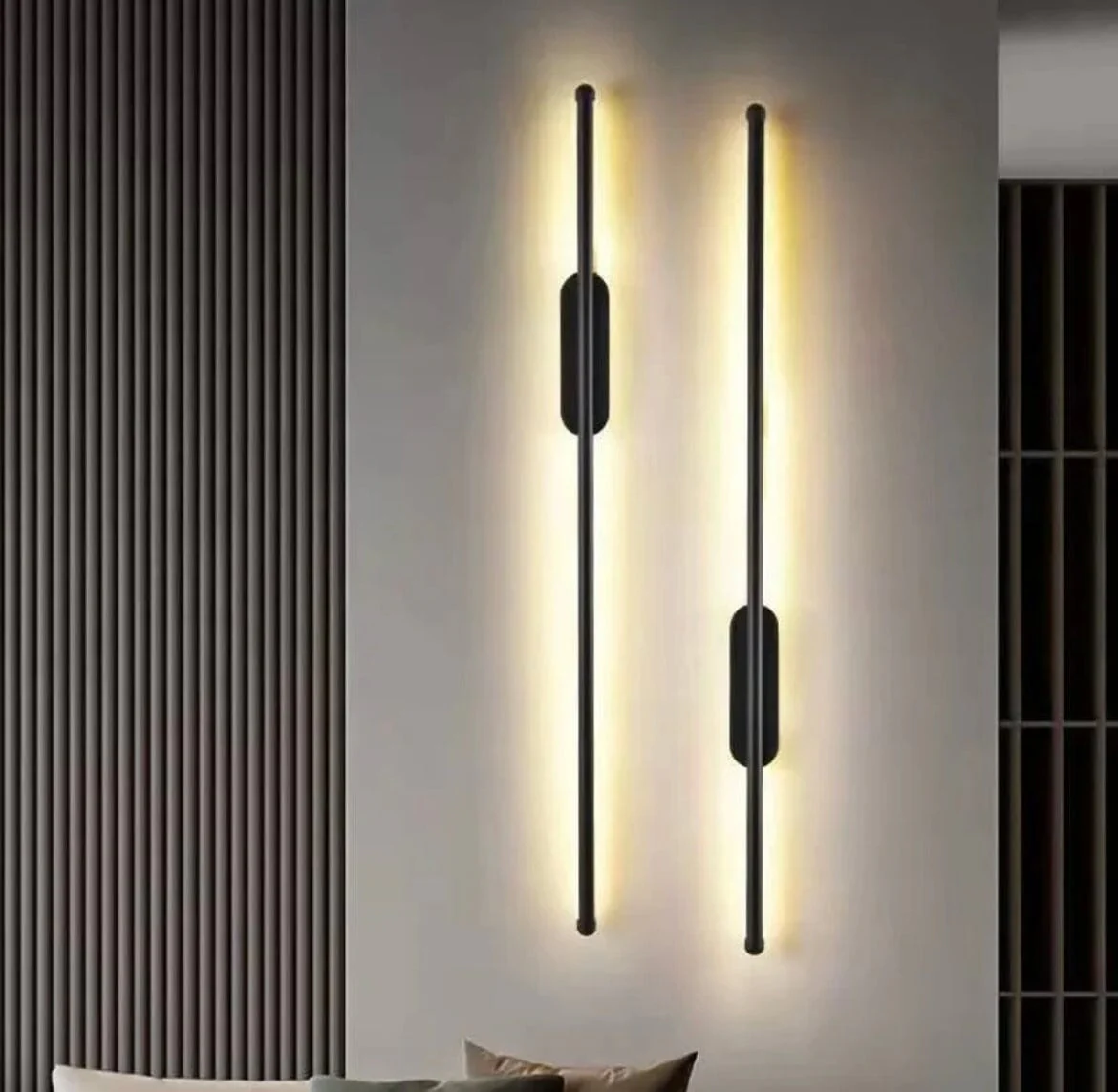 NYRA Black Tube Wall Lamp - Image 18
