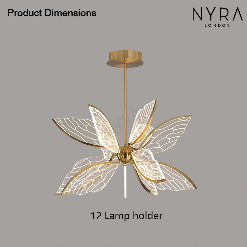 Butterfly Acrylic Chandelier - Image 17