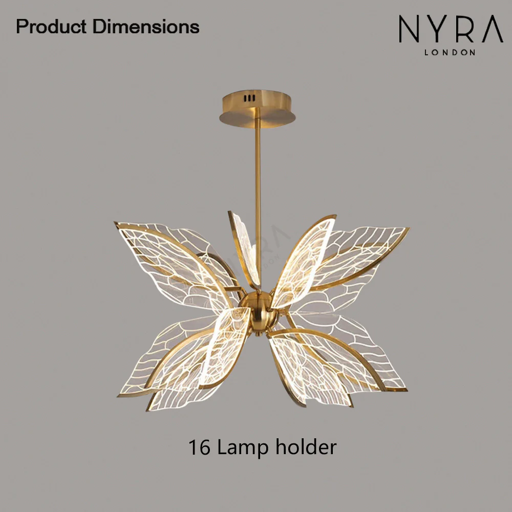 Butterfly Acrylic Chandelier - Image 8