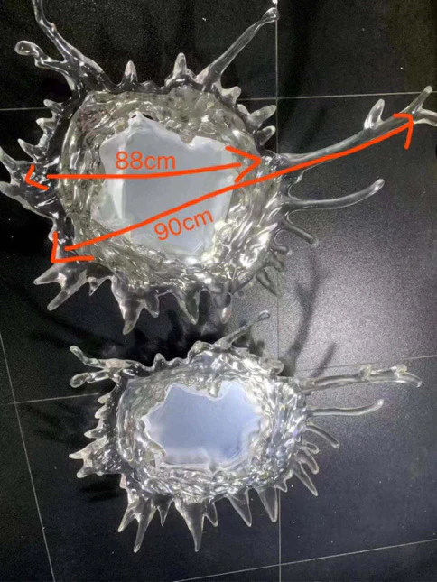 Water Splash LED Mirror - Image 14