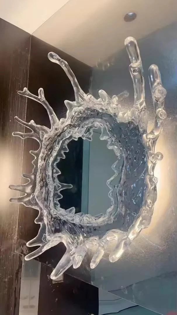 Water Splash LED Mirror - Image 27