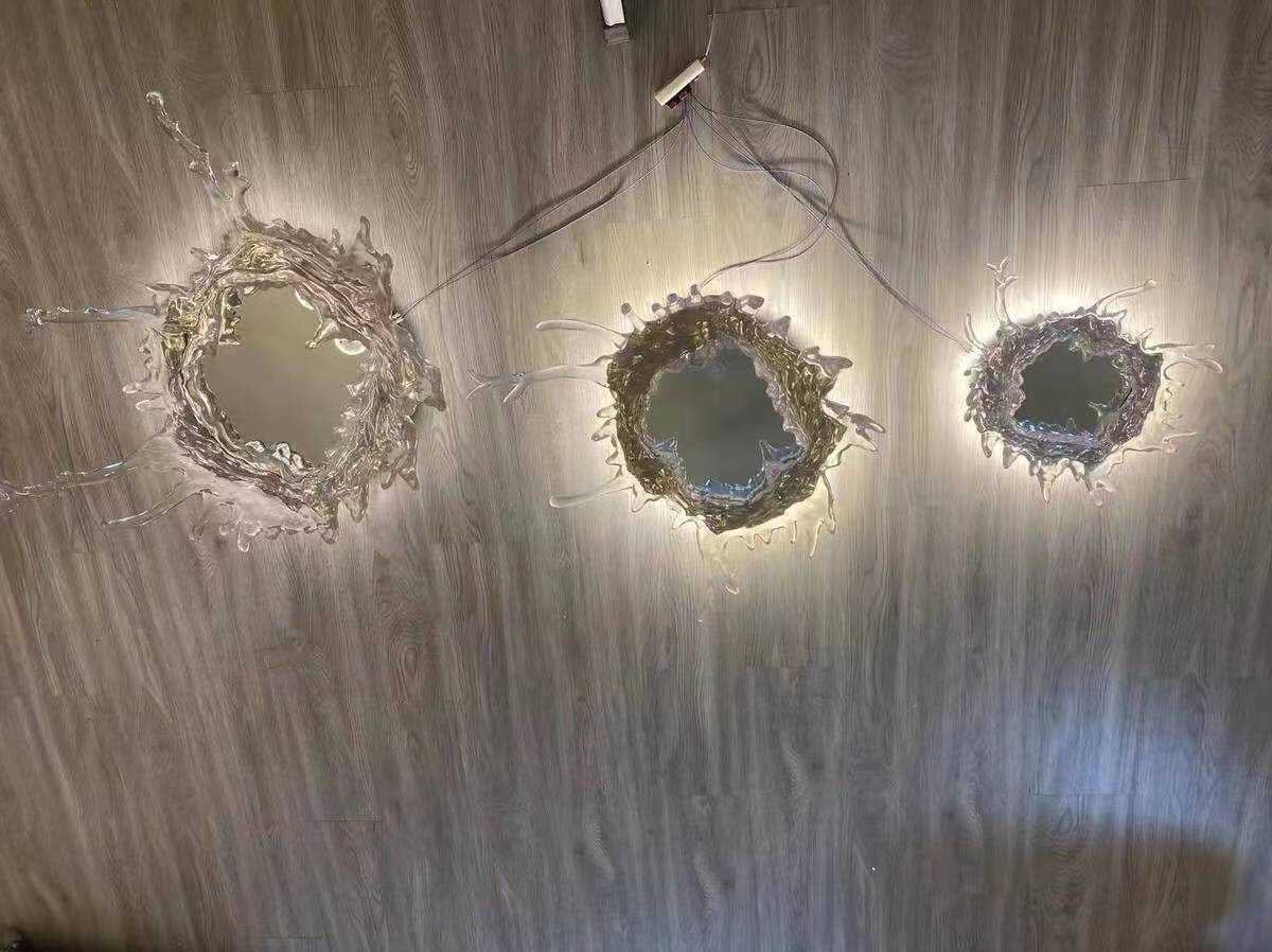 Water Splash LED Mirror - Image 6