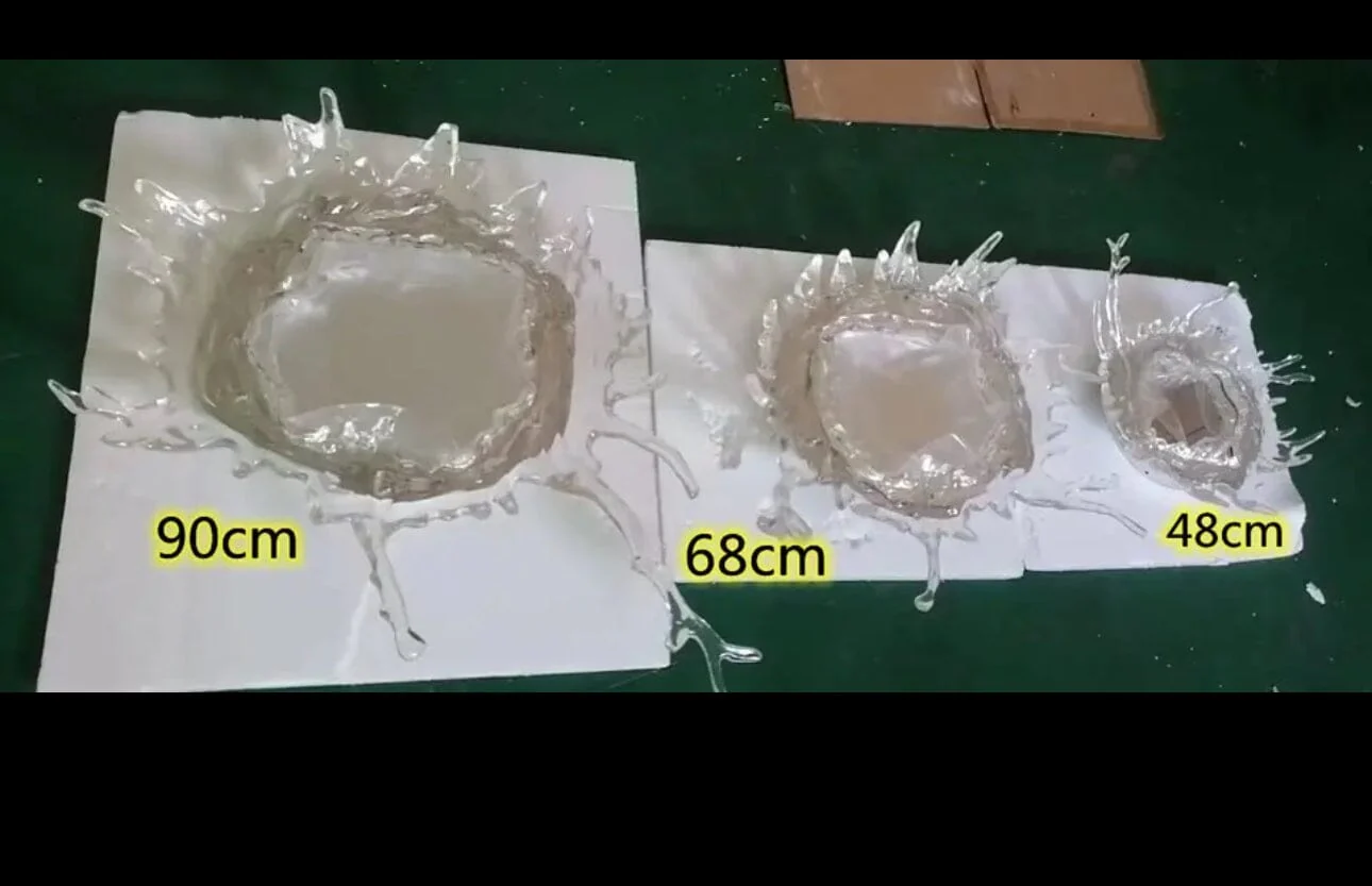 Water Splash LED Mirror - Image 7