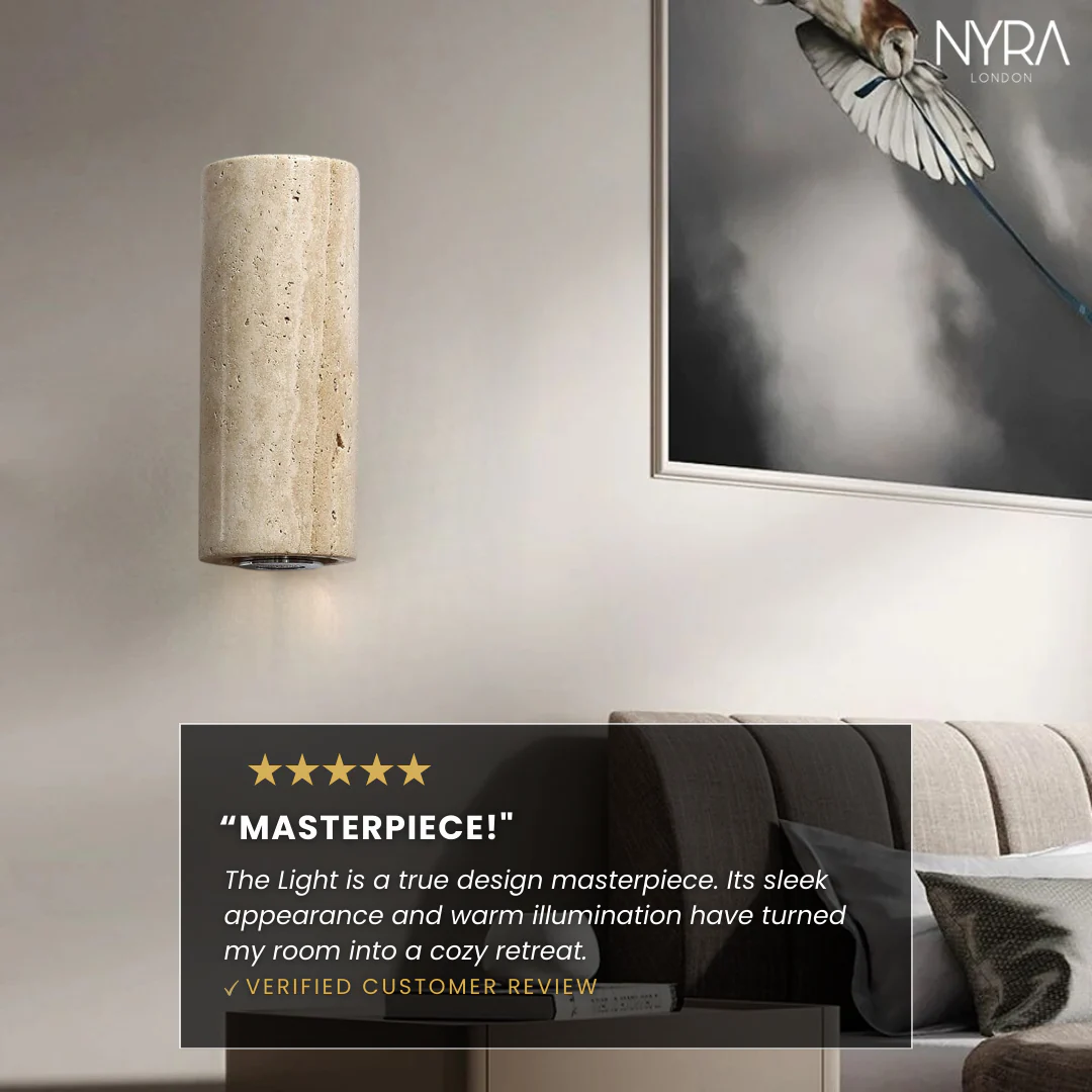Eba Travertine Wall Light - Image 5
