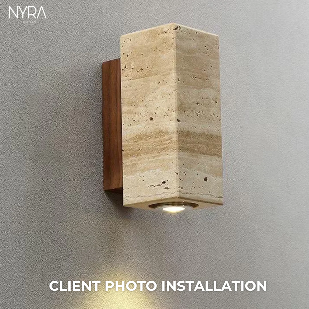 Eba Travertine Wall Light - Image 8