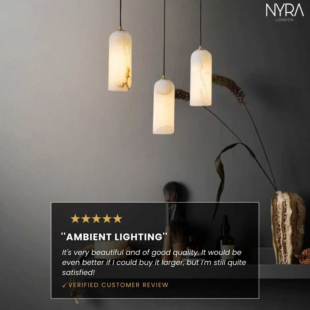 Ethereal Glow Marble Pendant - Image 5