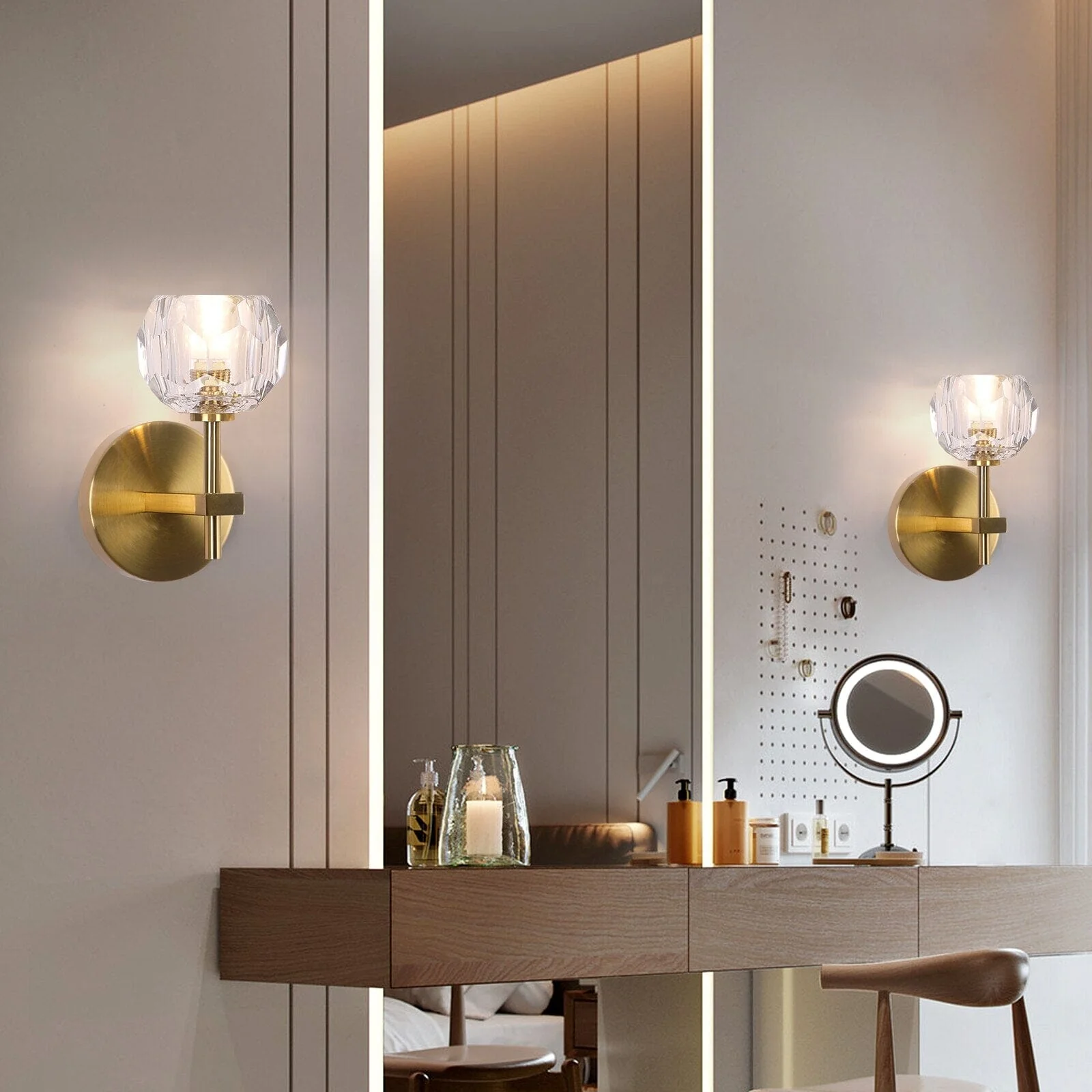 Siba Crystal Wall Lights - Image 10