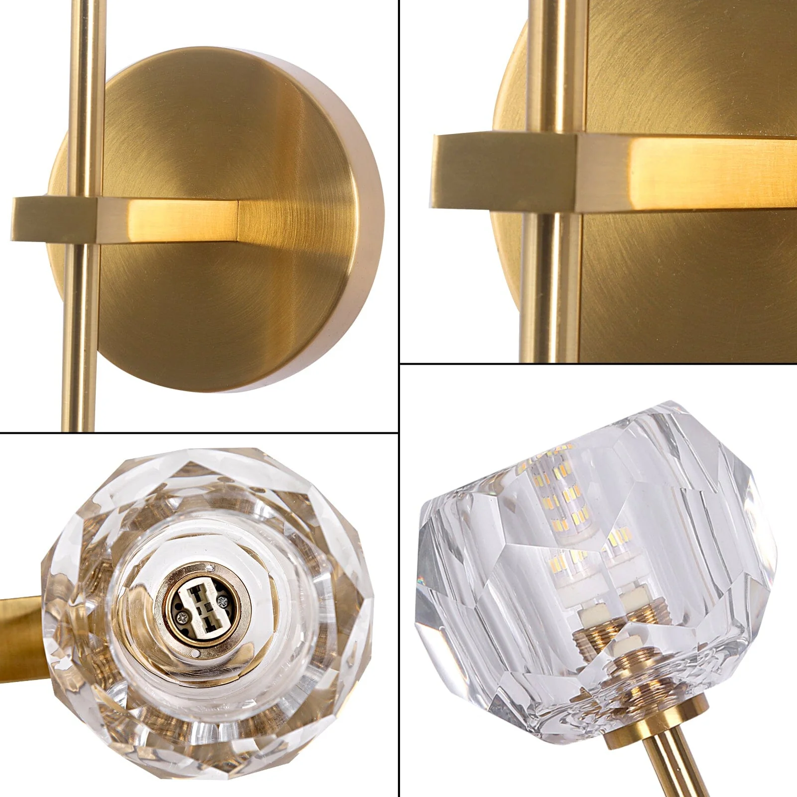 Siba Crystal Wall Lights - Image 11