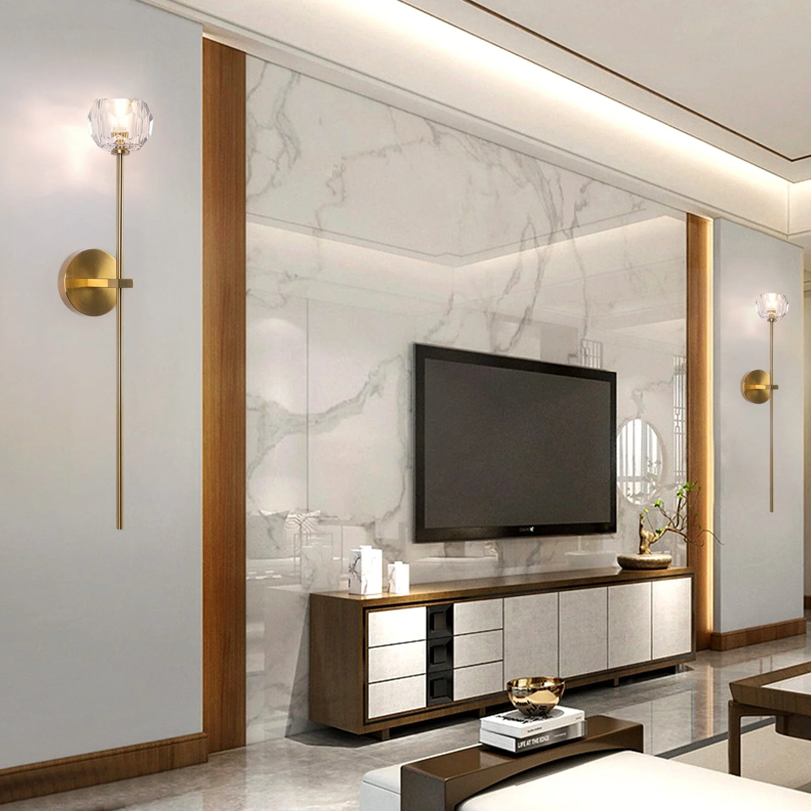 Siba Crystal Wall Lights - Image 8
