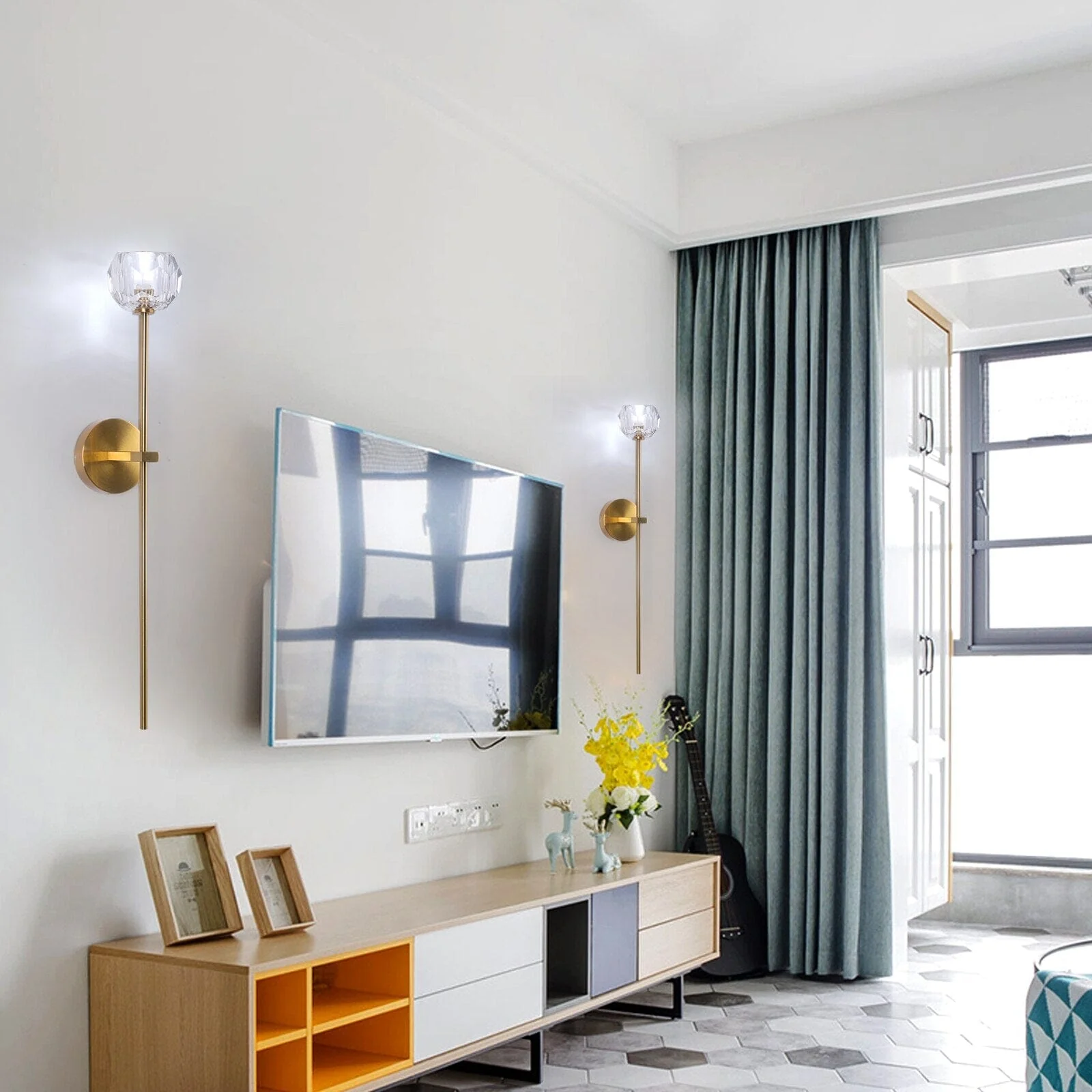Siba Crystal Wall Lights - Image 9