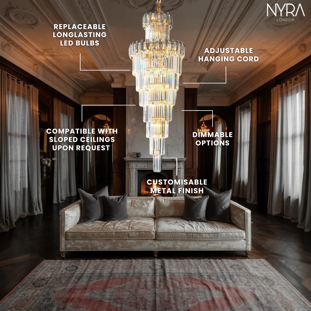 French Empire Chandelier - Image 8