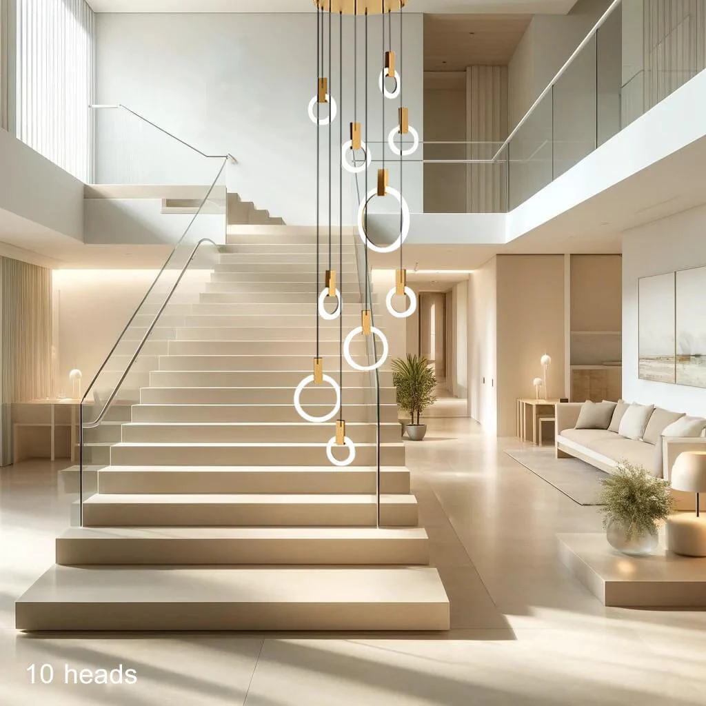 Halo Ring Chandelier - Image 28