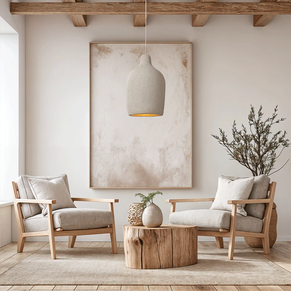 NYRA Resin Wabi Pendant Lights - Image 15
