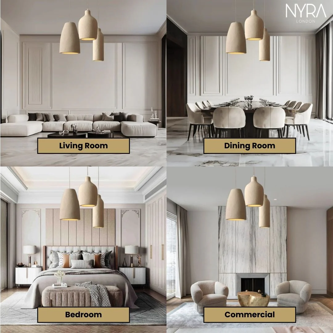 NYRA Resin Wabi Pendant Lights - Image 4