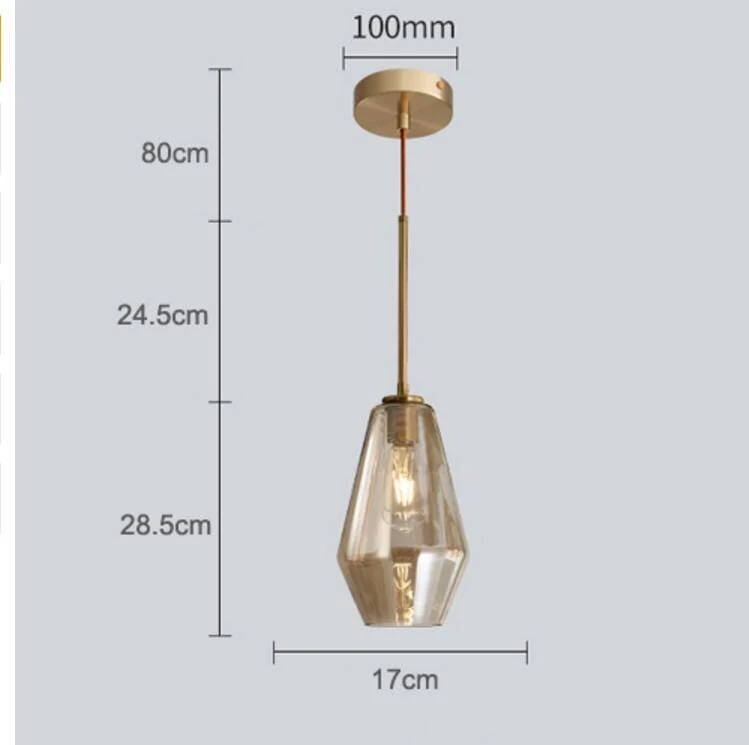 Monica Designer Glass Pendant - Image 14