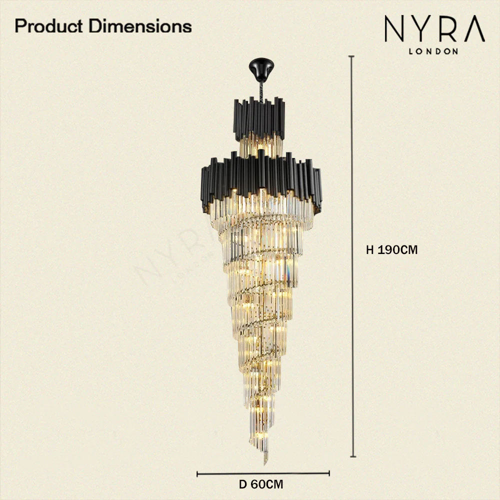 New York Black Chandelier - Image 15