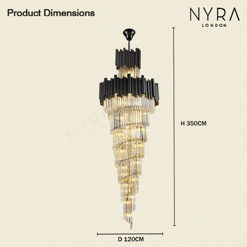 New York Black Chandelier - Image 17