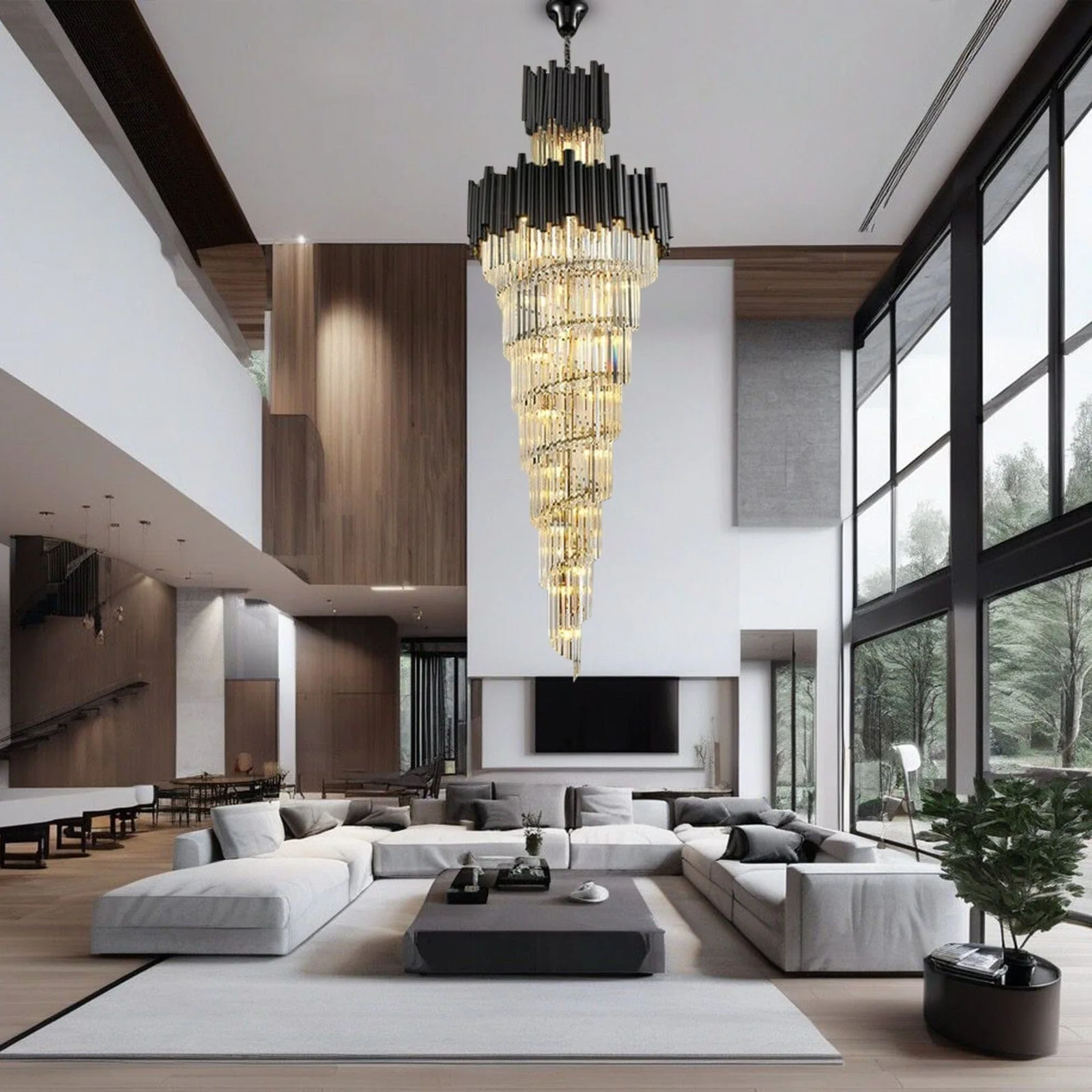 New York Black Chandelier - Image 3