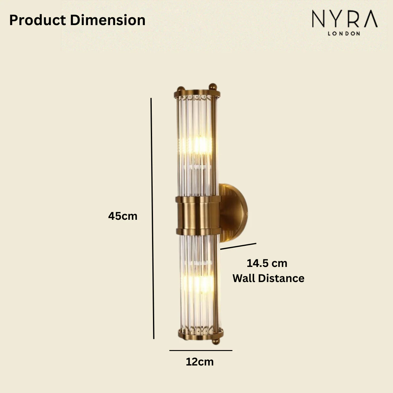 Bambi Crystal Wall Lamp - Image 9