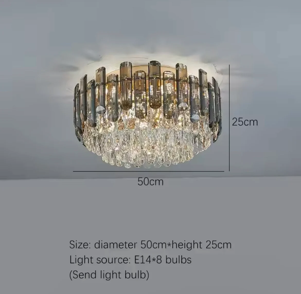 Roberta Crystal Ceiling Lights - Image 23