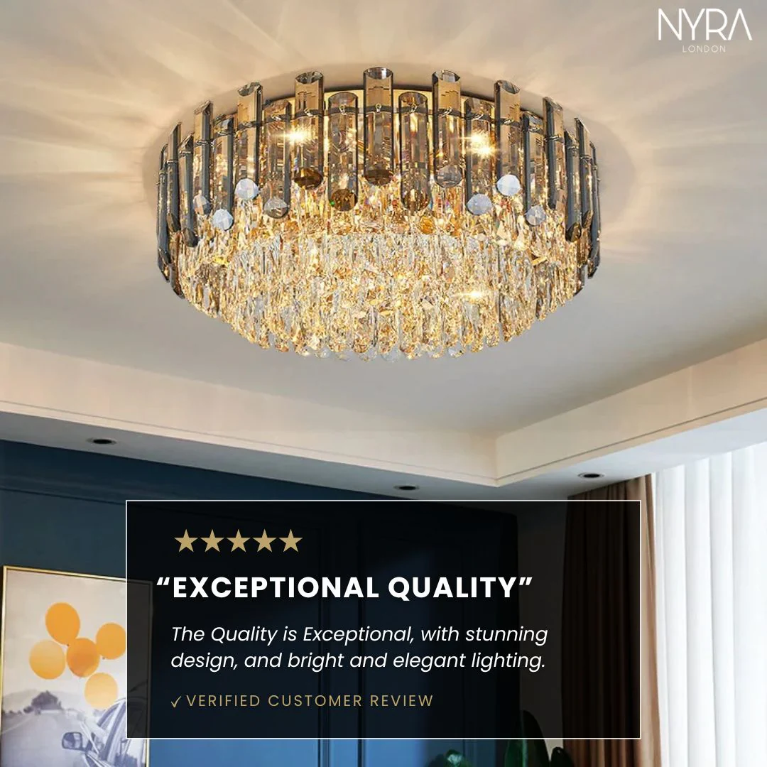 Roberta Crystal Ceiling Lights - Image 6