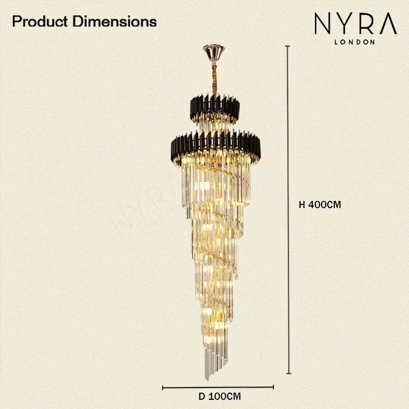 Safa Spiral Chandelier - Image 11