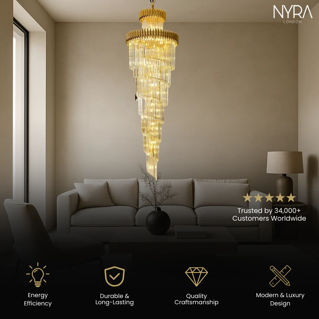 Safa Spiral Chandelier - Image 3