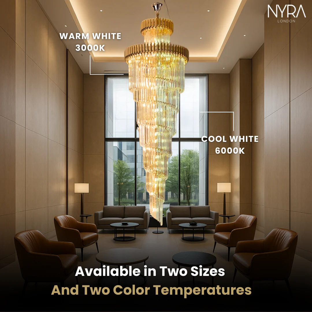 Safa Spiral Chandelier - Image 7