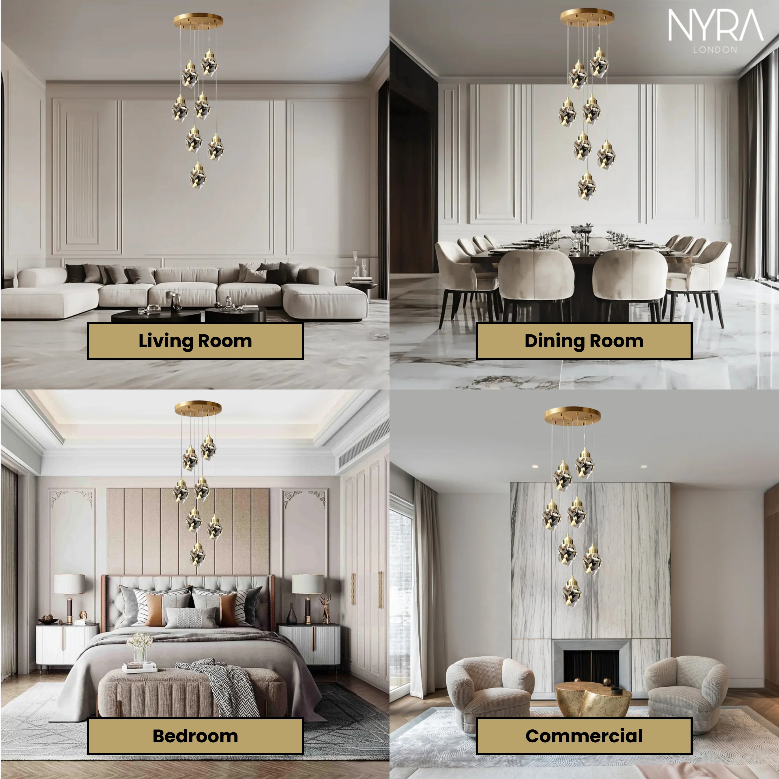 Elodie Crystal Chandelier - Image 4