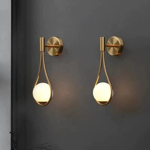 Golden Droplet Lamp - Image 9