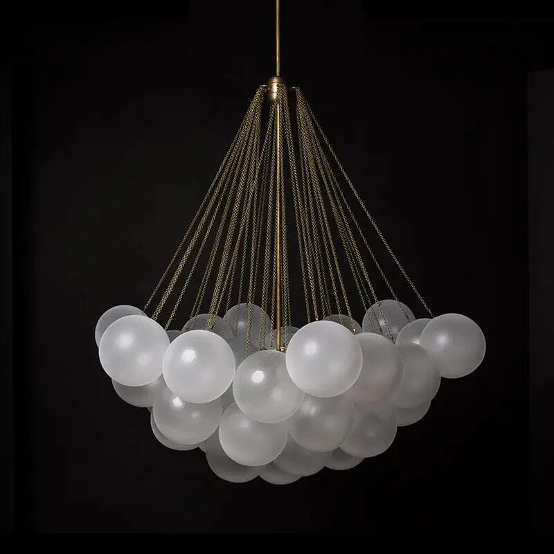 NYRA Frosted Ball Chandelier - Image 28