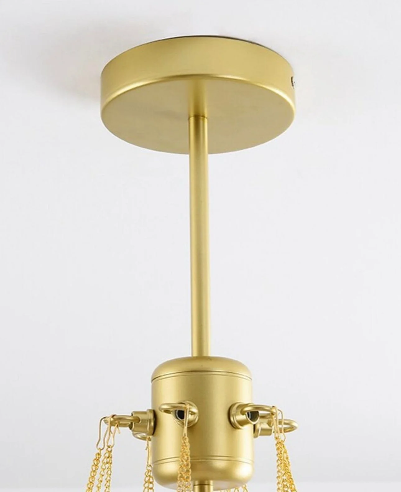 NYRA Frosted Ball Chandelier - Image 8