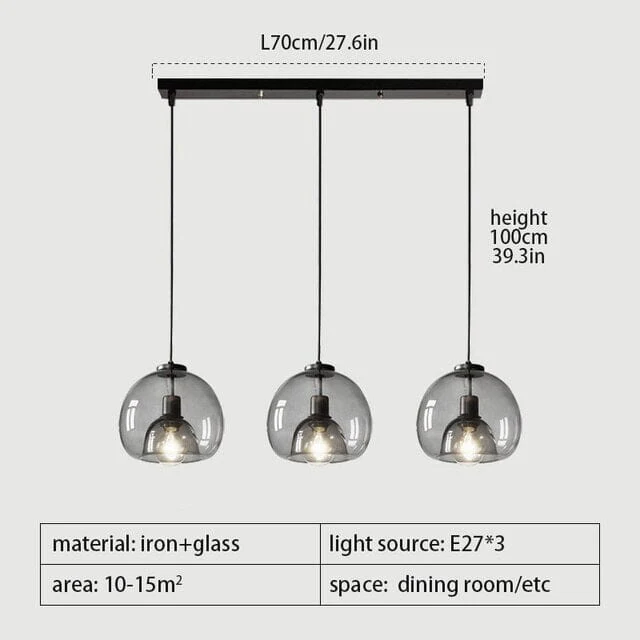 Antonio Glass Pendants - Image 17