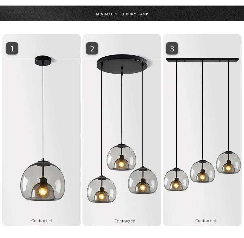 Antonio Glass Pendants - Image 33
