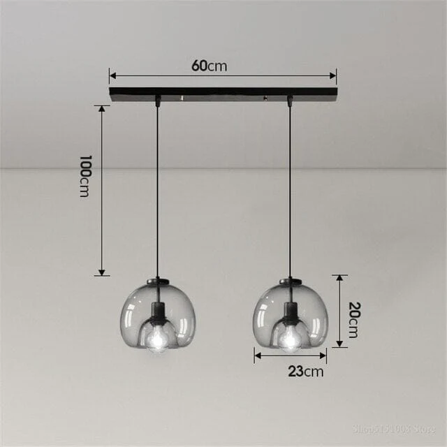 Antonio Glass Pendants - Image 7