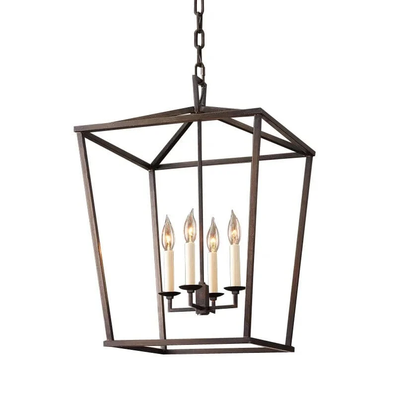 NYRA Retro Candle Cage Pendant - Image 12
