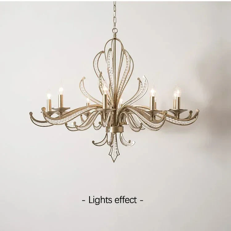 Opulent Bloom Crystal Chandelier - Image 13