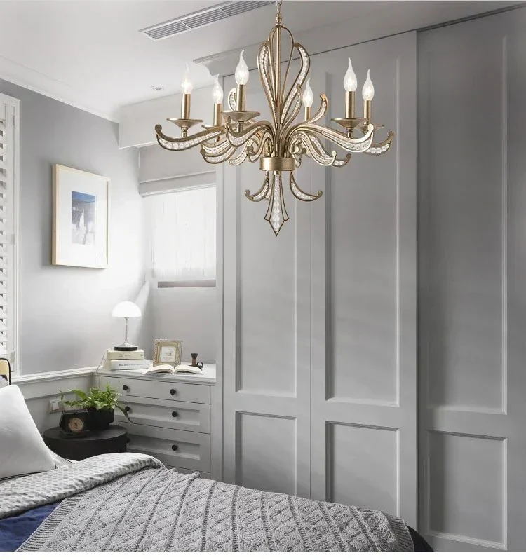 Opulent Bloom Crystal Chandelier - Image 4