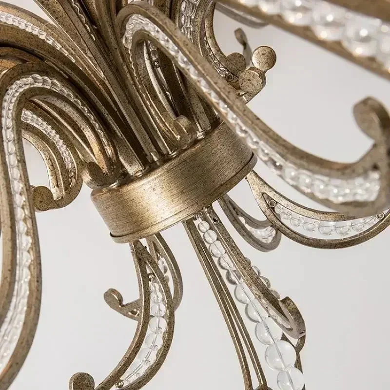 Opulent Bloom Crystal Chandelier - Image 6