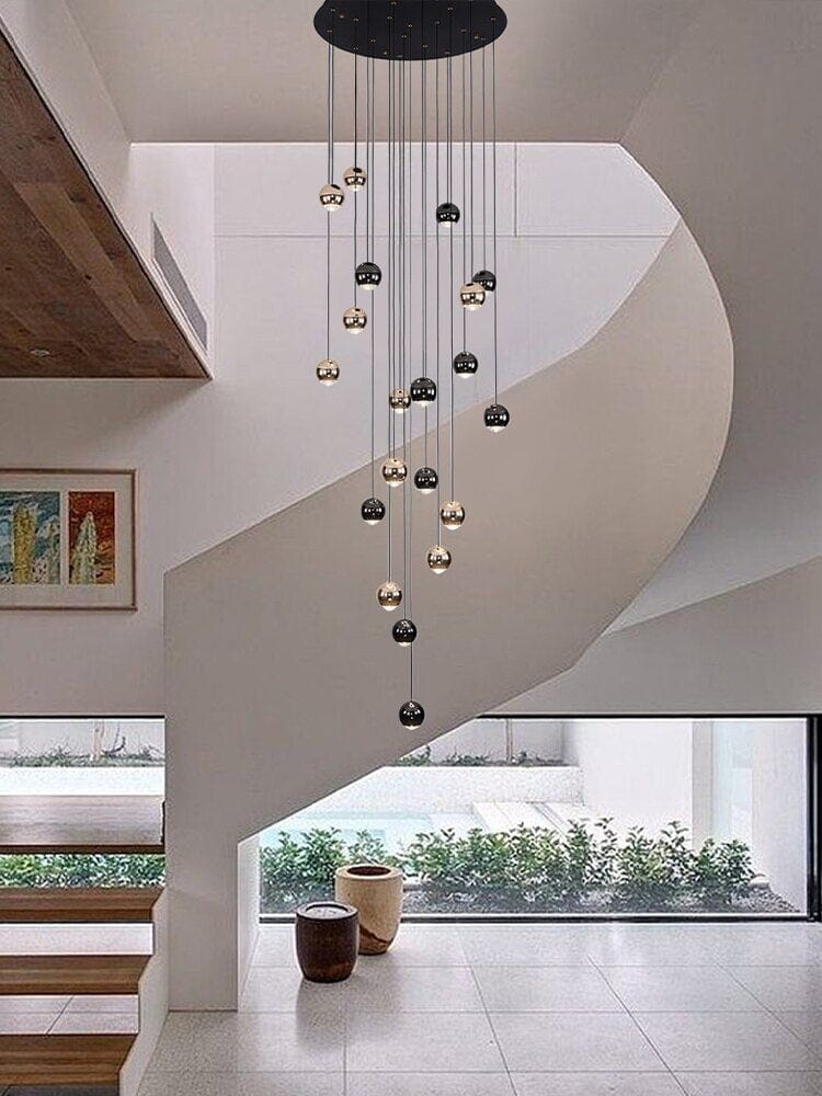 Glass Raindrop Chandelier - Image 21