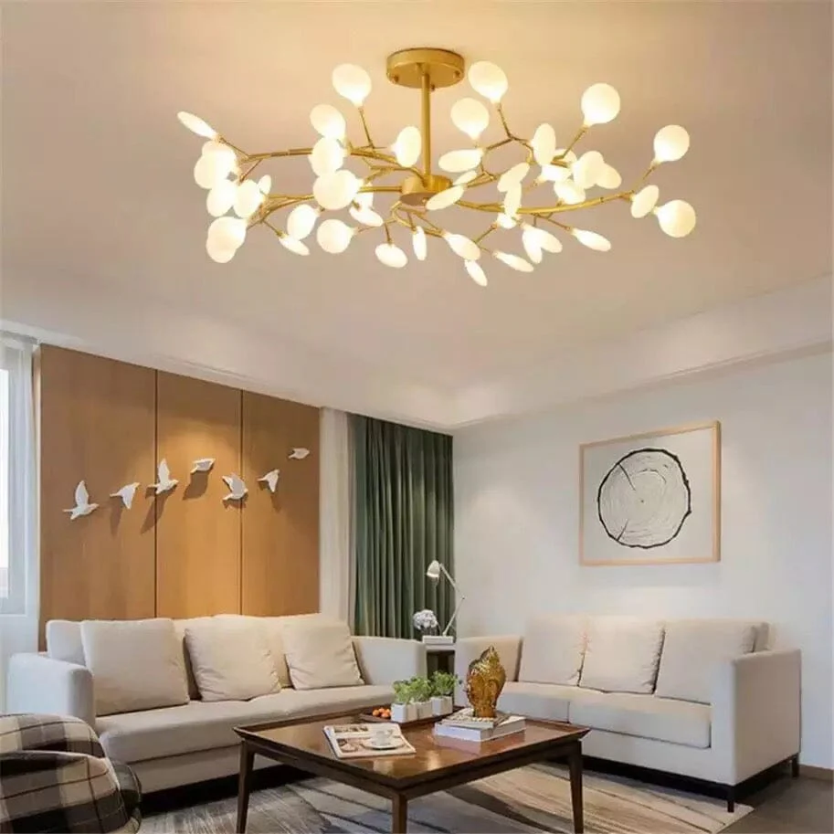 Golden Tree Chandelier - Image 10