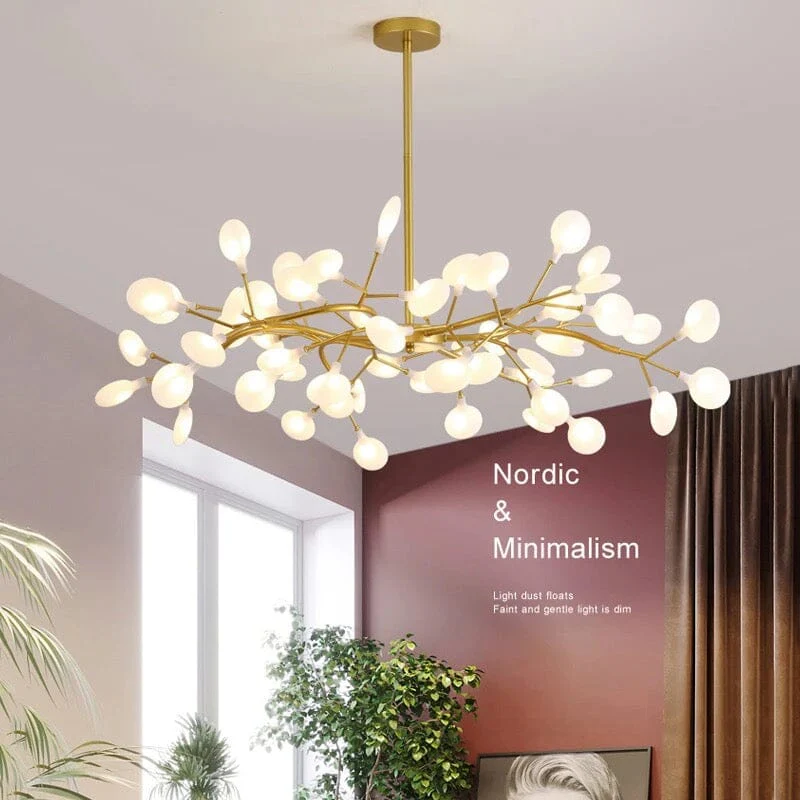 Golden Tree Chandelier - Image 9