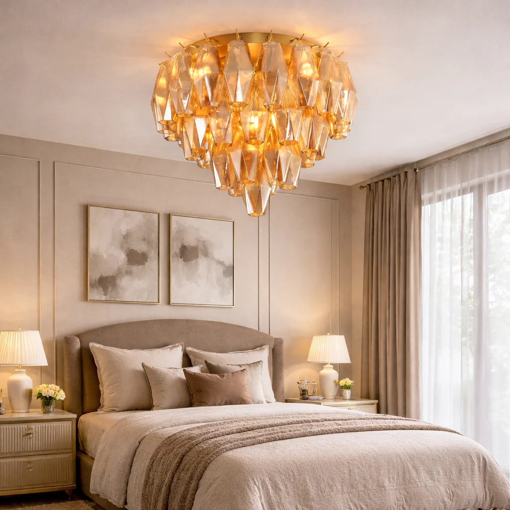 Madelyn Glass Ceiling Light - Image 10